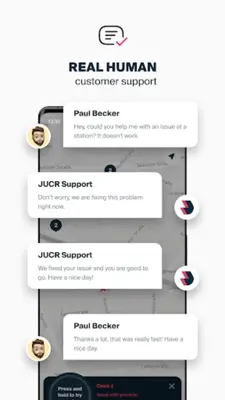 JUCR android App screenshot 2